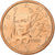 France, 5 Euro Cent, BU, 2002, Monnaie de Paris, Copper Plated Steel, MS(65-70)