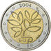 Finlândia, 2 Euro, Enlargement of EU, BU, 2004, Vantaa, Bimetálico, AU(55-58)