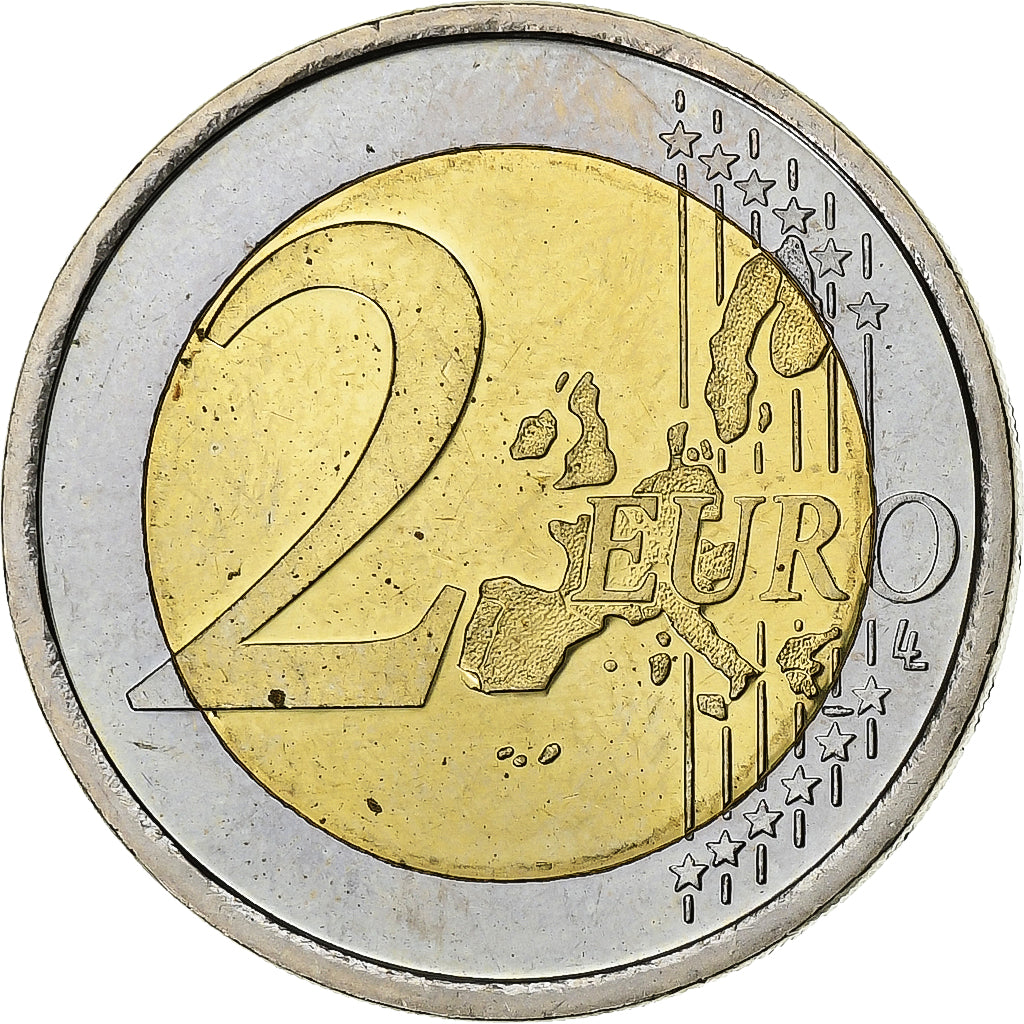 Finlândia, 2 Euro, Enlargement of EU, BU, 2004, Vantaa, Bimetálico, AU(55-58)