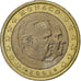 Monaco, Rainier III, Euro, 2001, Monnaie de Paris, Bi-Metallic, AU(55-58)