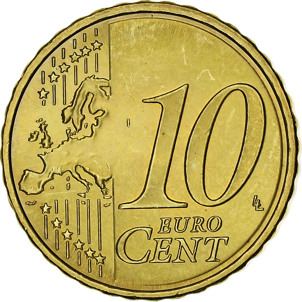 Estonia, 10 Euro Cent, BU, 2011, Vantaa, Nordic gold, AU(55-58)