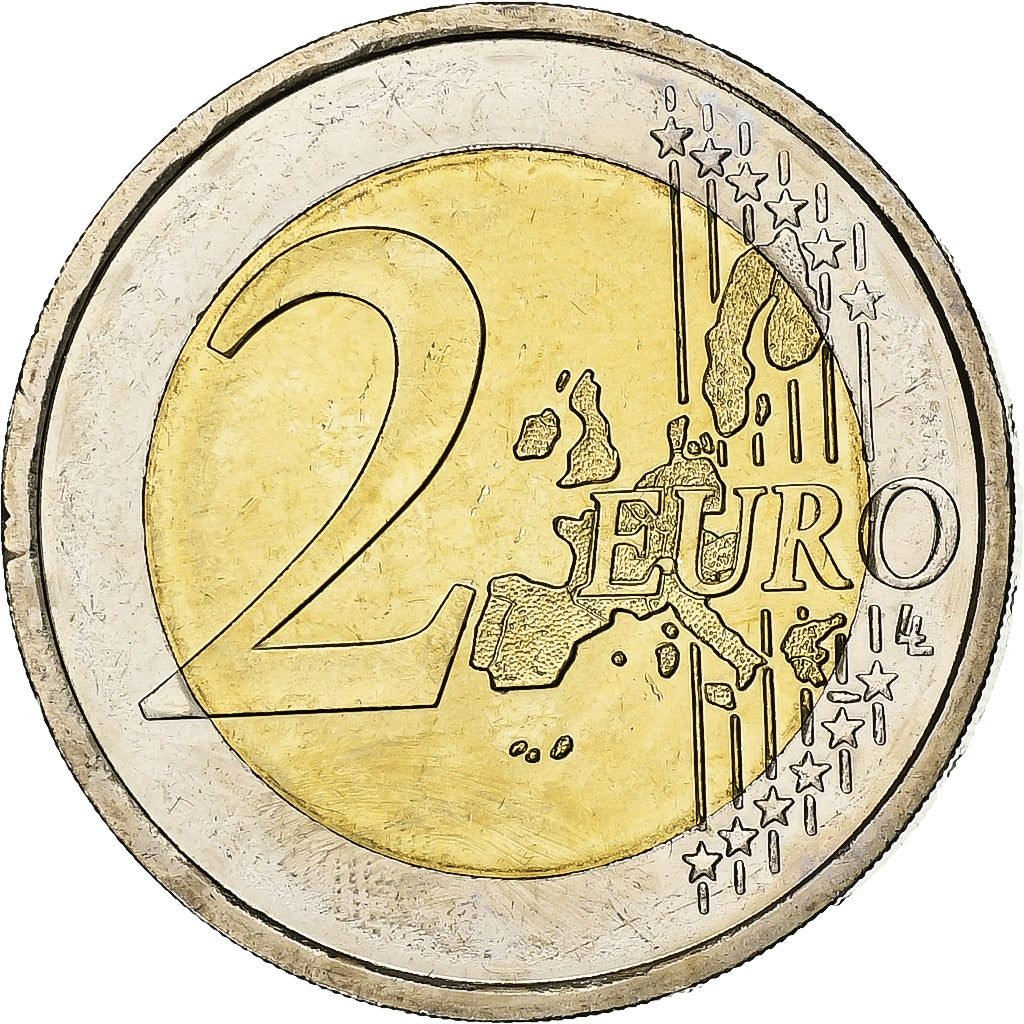 Monaco, Rainier III, 2 Euro, 2002, Monnaie de Paris, Bi-Metallic, MS(63)