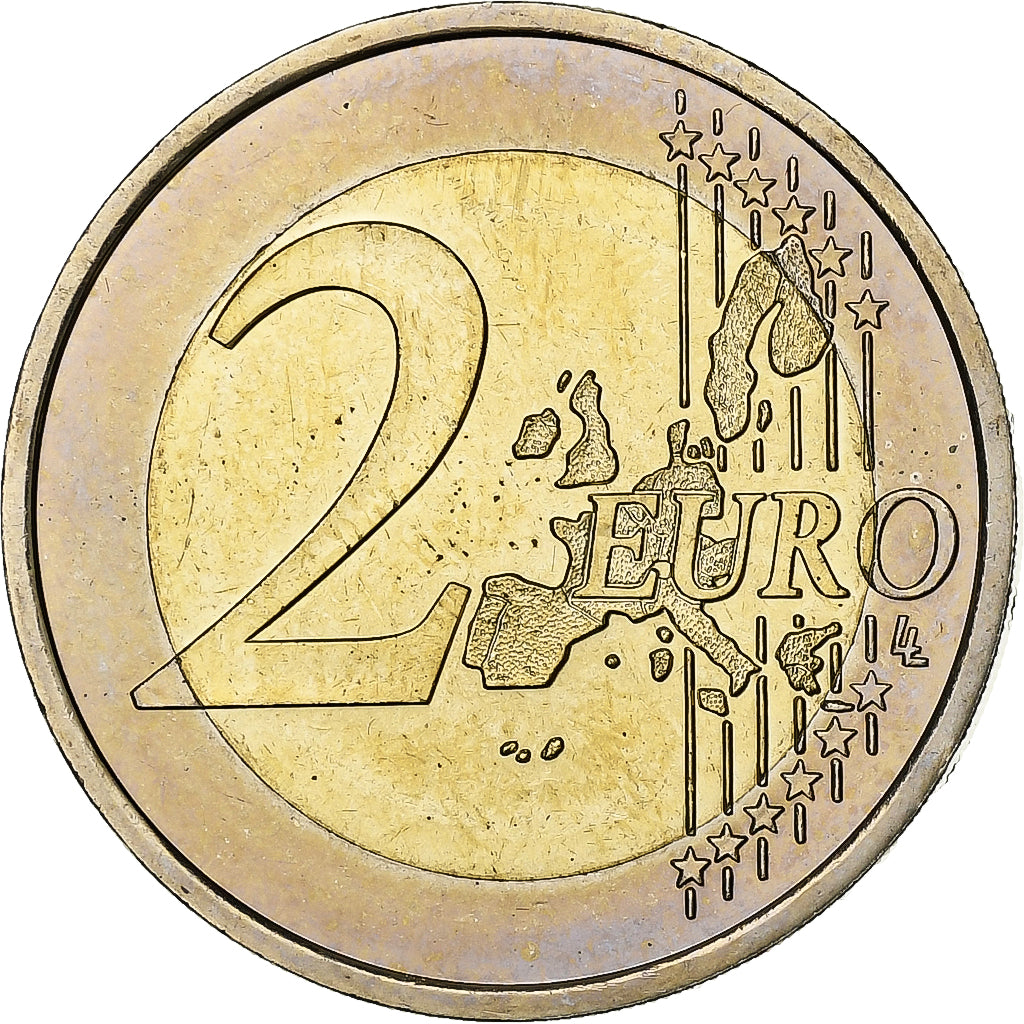 Monaco, Rainier III, 2 Euro, 2001, Monnaie de Paris, Bi-Metallic, MS(63)