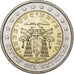 Vatican, Sede Vacante, 2 Euro, BU, 2005, Rome, Bi-Metallic, MS(63)