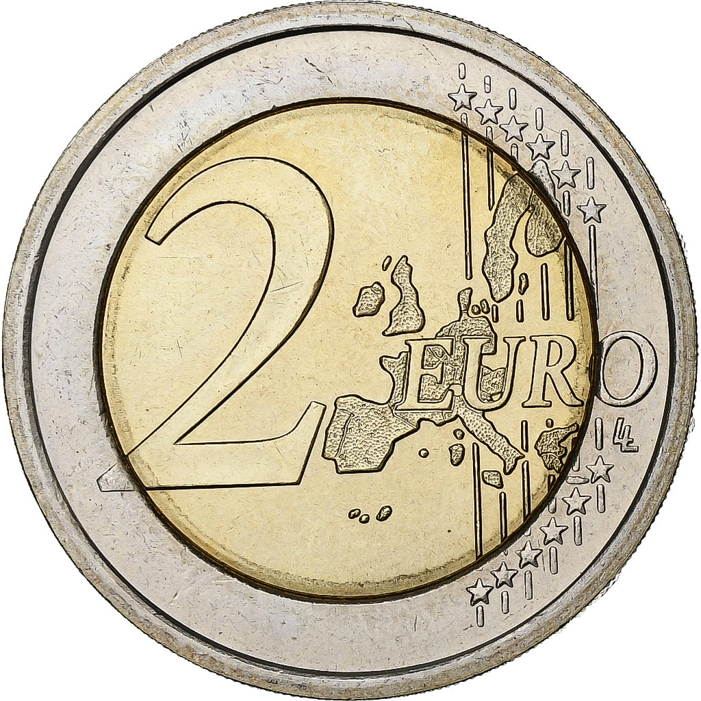 Vatican, Sede Vacante, 2 Euro, BU, 2005, Rome, Bi-Metallic, MS(63)