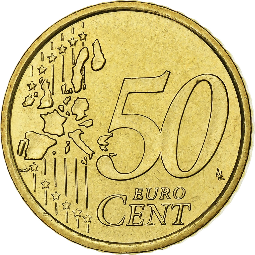 Vatican, Sede Vacante, 50 Euro Cent, BU, 2005, Rome, Or nordique, SPL