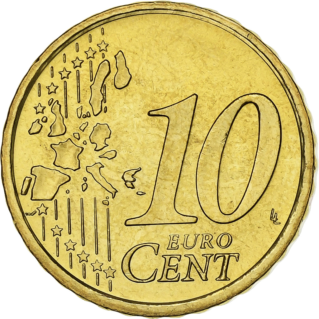 Vatikan, Sede Vacante, 10 Euro Cent, BU, 2005, Rome, Nordic gold, UNZ