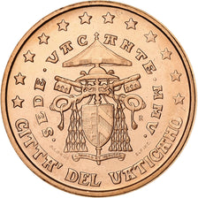 Vatican, Sede Vacante, 5 Euro Cent, BU, 2005, Rome, Copper Plated Steel, MS(63)