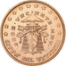 Vatican, Sede Vacante, 5 Euro Cent, BU, 2005, Rome, Copper Plated Steel, MS(63)