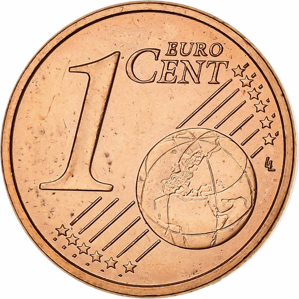 Vatican, Sede Vacante, Euro Cent, BU, 2005, Rome, Copper Plated Steel, MS(63)