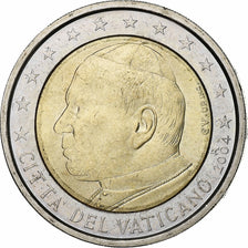 Vatican, John Paul II, 2 Euro, BU, 2004, Rome, Bi-Metallic, MS(63)
