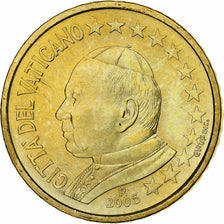 Vatican, John Paul II, 50 Euro Cent, BU, 2004, Rome, Nordic gold, MS(63)