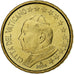 Vatican, John Paul II, 10 Euro Cent, BU, 2004, Rome, Nordic gold, MS(63)