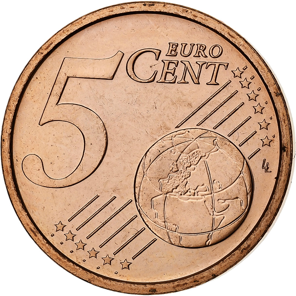 Vatican, John Paul II, 5 Euro Cent, BU, 2004, Rome, Cuivre plaqué acier, SPL