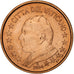 Vatican, John Paul II, Euro Cent, BU, 2004, Rome, Copper Plated Steel, MS(63)