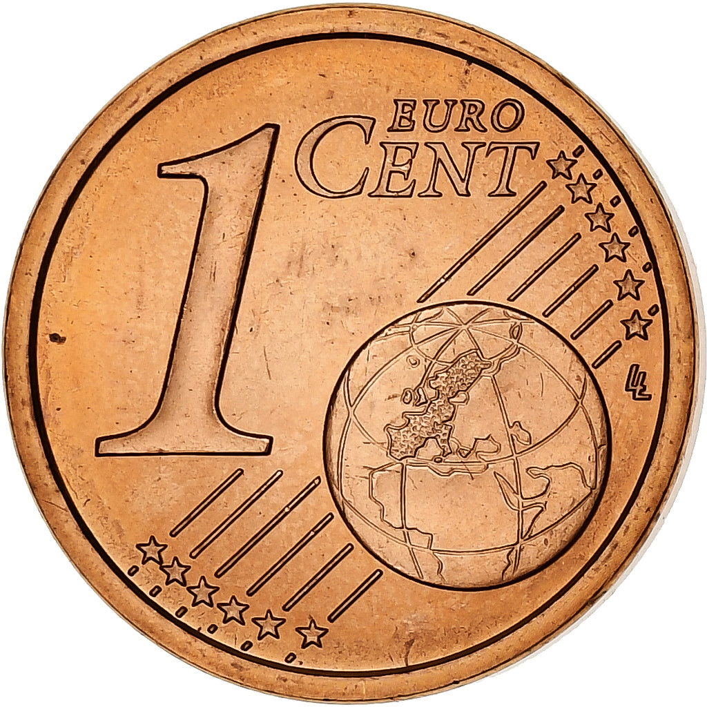 Vatican, John Paul II, Euro Cent, BU, 2004, Rome, Copper Plated Steel, MS(63)