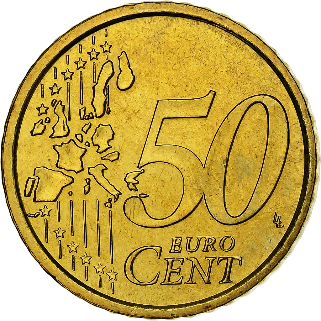 San Marino, 50 Euro Cent, BU, 2003, Rome, Nordic gold, UNZ