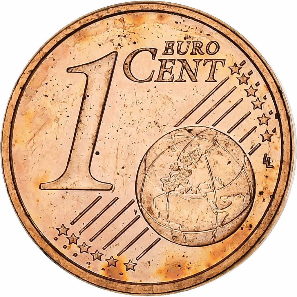 San Marino, Euro Cent, BU, 2004, Rome, Aço Cromado a Cobre, AU(55-58)