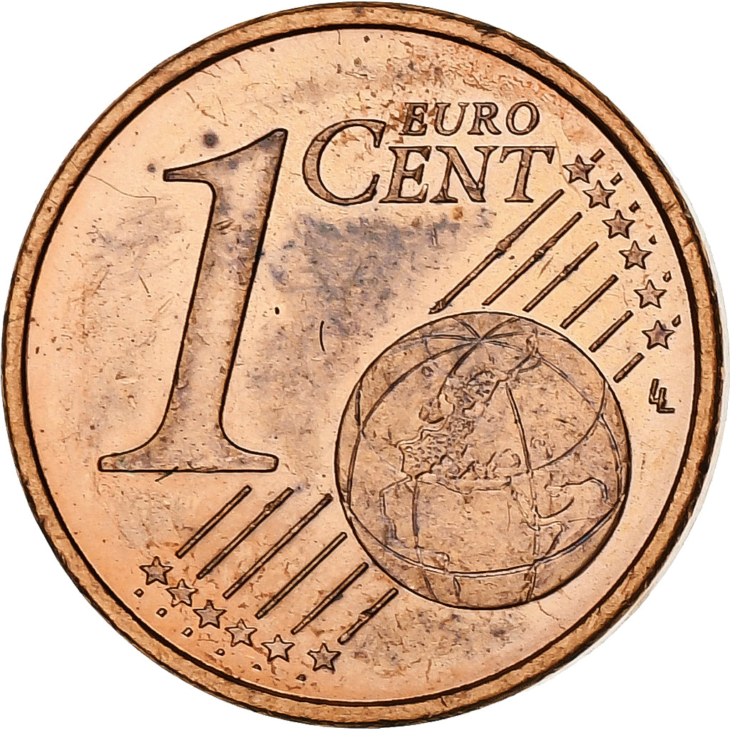 Monaco, Rainier III, Euro Cent, BU, 2001, Monnaie de Paris, Copper Plated Steel