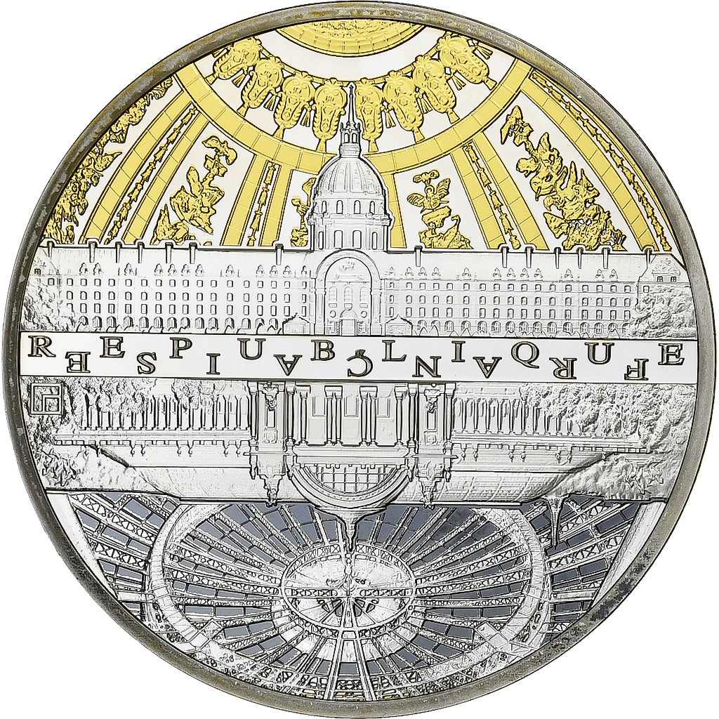France, 10 Euro, Grand Palais - Invalides, Proof, 2015, Monnaie de Paris