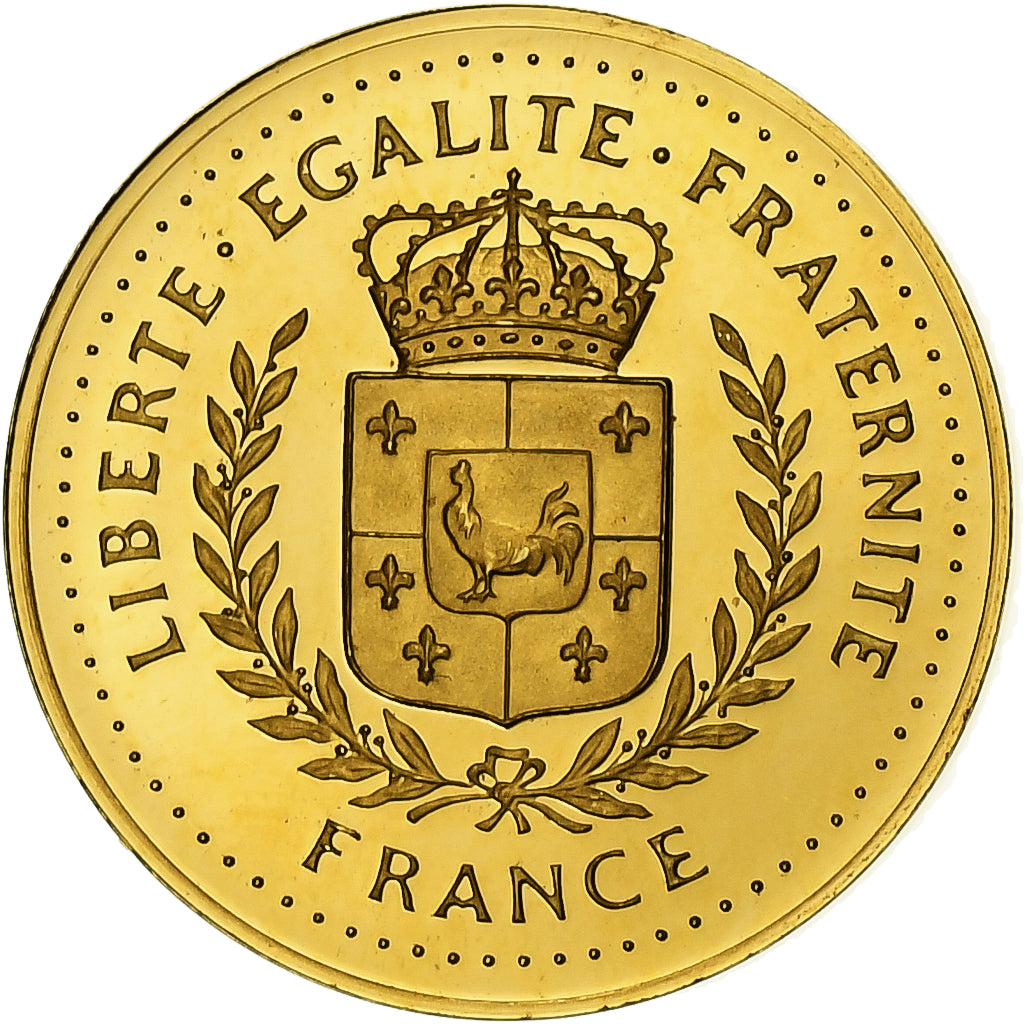 Francja, Token, Marie Curie, 1867-1934, Złoto, Proof, MS(63)