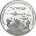 France, Médaille, Anniversaire du Débarquement de Normandie, Argent, SPL, BE