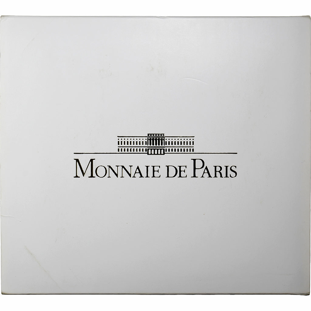 France, Coffret 1c. à 15€, Panthéon, Proof, 2007, Monnaie de Paris