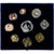 Francja, Coffret 1c. à 15€, Panthéon, Proof, 2007, Monnaie de Paris, ND
