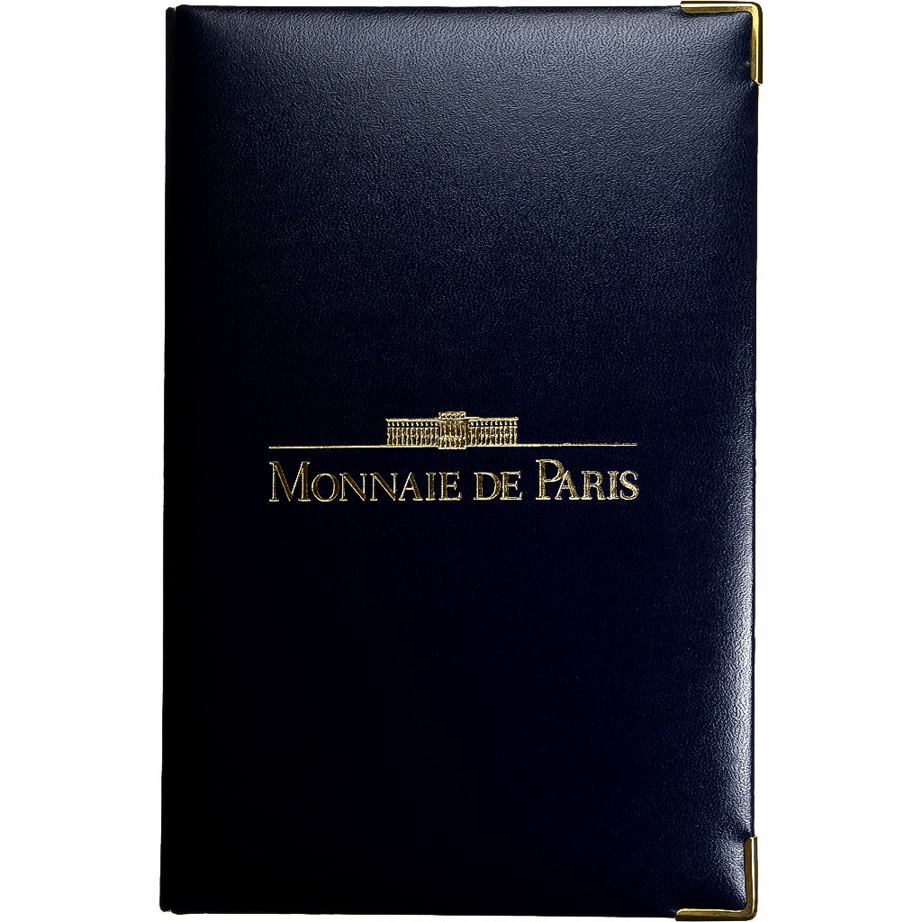 France, Coffret 1 c. à 100 frs. + jeton, 1991, Monnaie de Paris, Proof