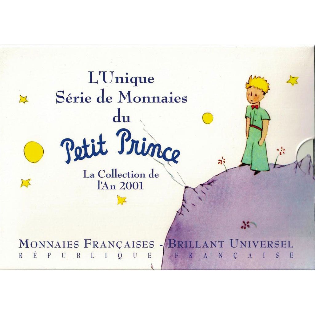Coin, France, Petit Prince, Set, 2001, Paris, MS(65-70)