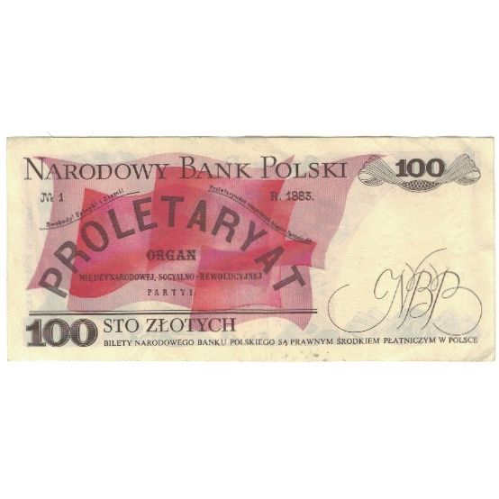 Nota, Polónia, 100 Zlotych, 1979-06-01, KM:143c, AU(55-58)