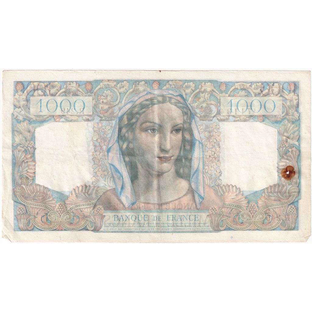 França, 1000 Francs, Minerve et Hercule, 1946-04-25, R.24971134, EF(40-45)