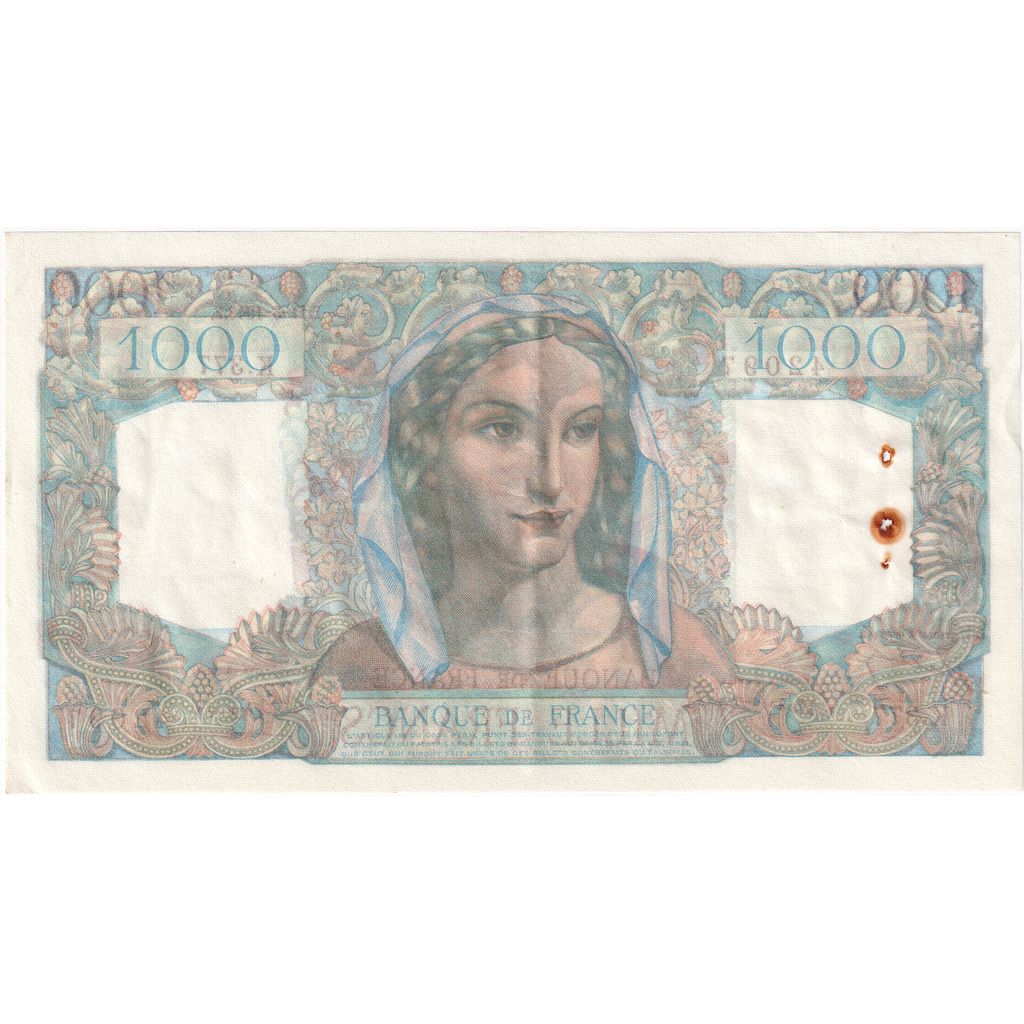 France, 1000 Francs, Minerve et Hercule, 1948-03-11, K.37742097, AU(55-58)