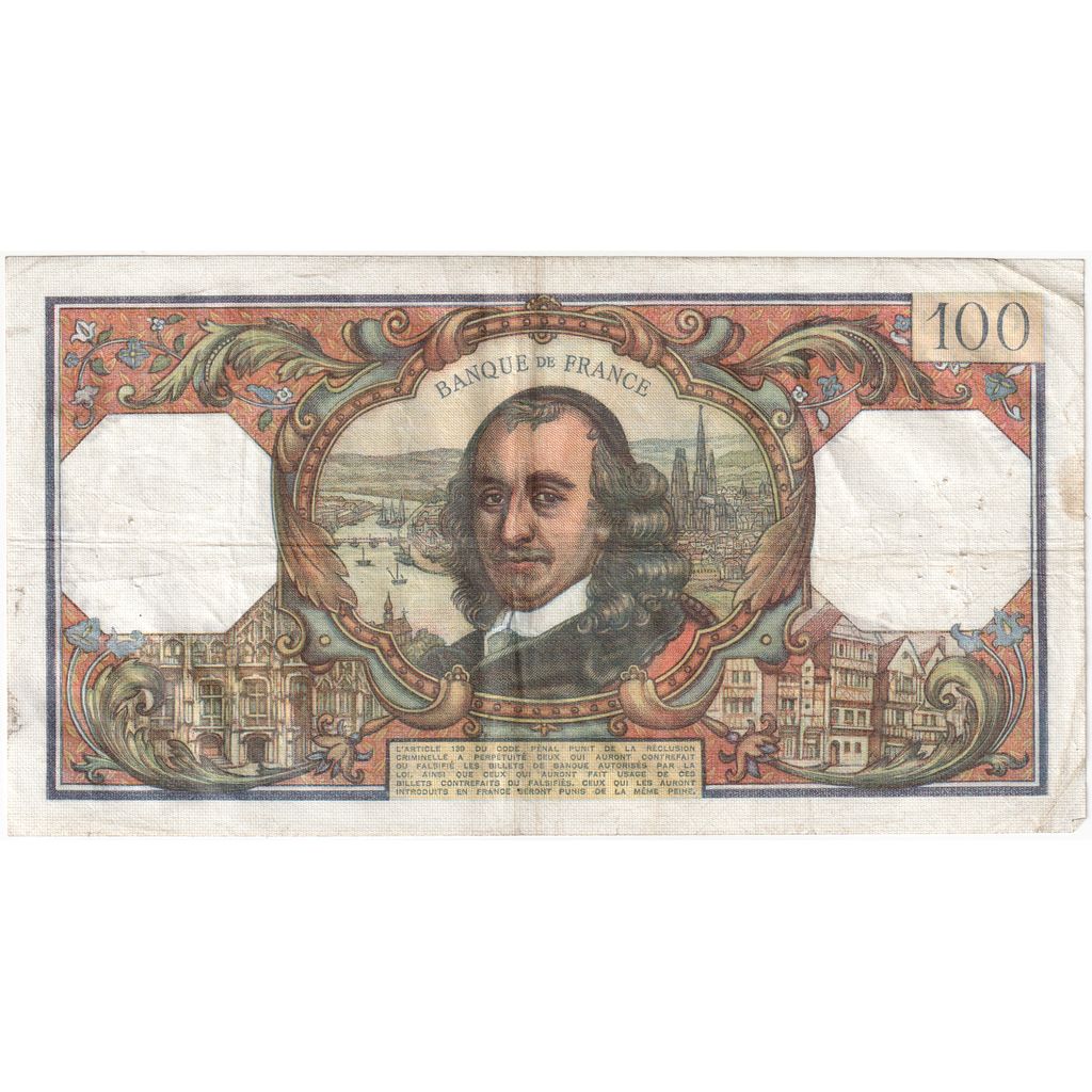 Frankrijk, 100 Francs, Corneille, 1975-05-15, O.87368710, TTB