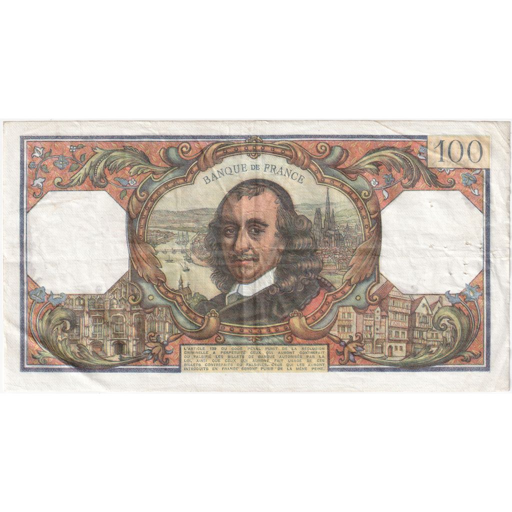 Francia, 100 Francs, Corneille, 1976-01-02, D.92751974, MBC