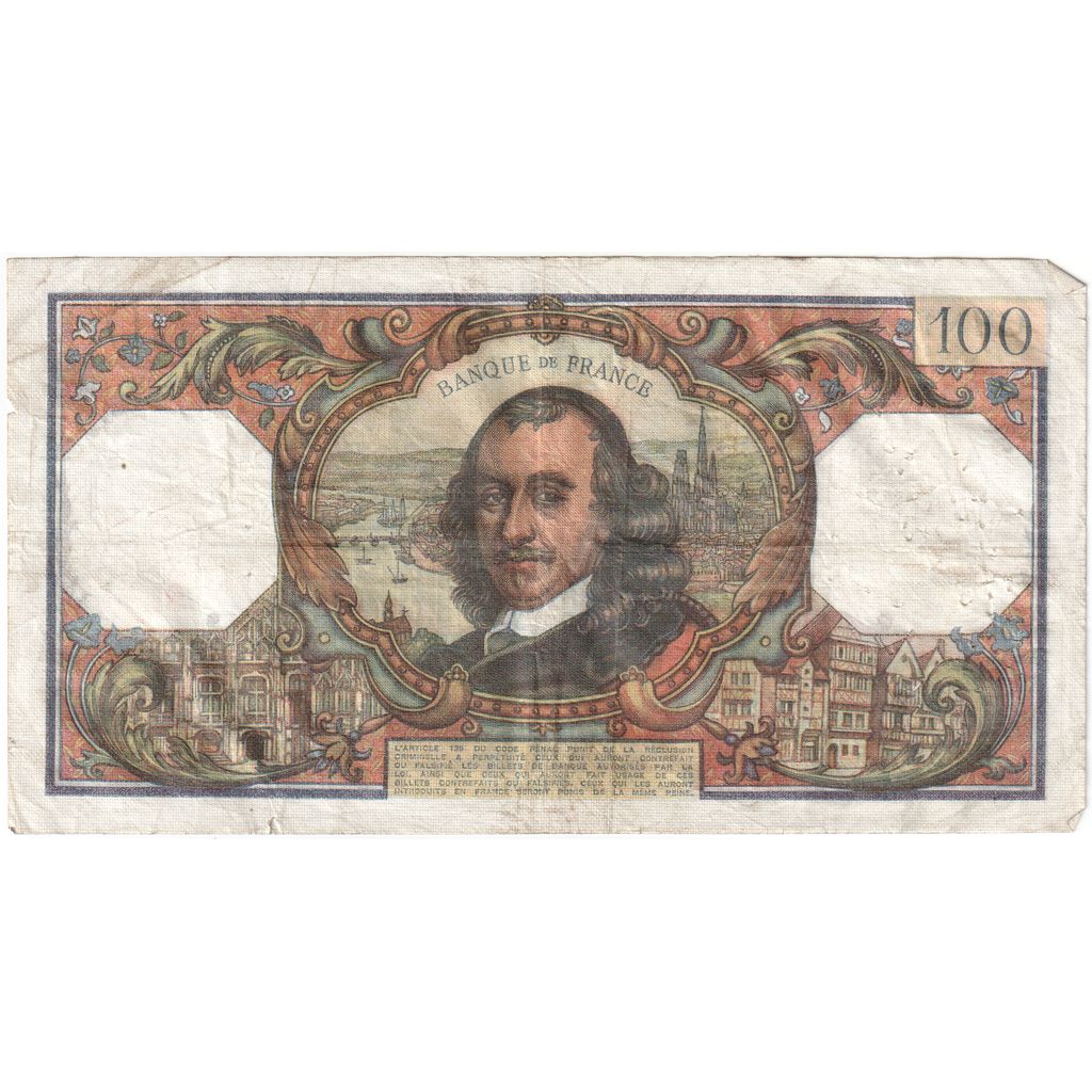 Francia, 100 Francs, Corneille, 1975-02-06, D.83884814, BC+