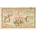 Spain, 25 Centimes, 1937-08-20, Monnaie de nécessité, VF(20-25)