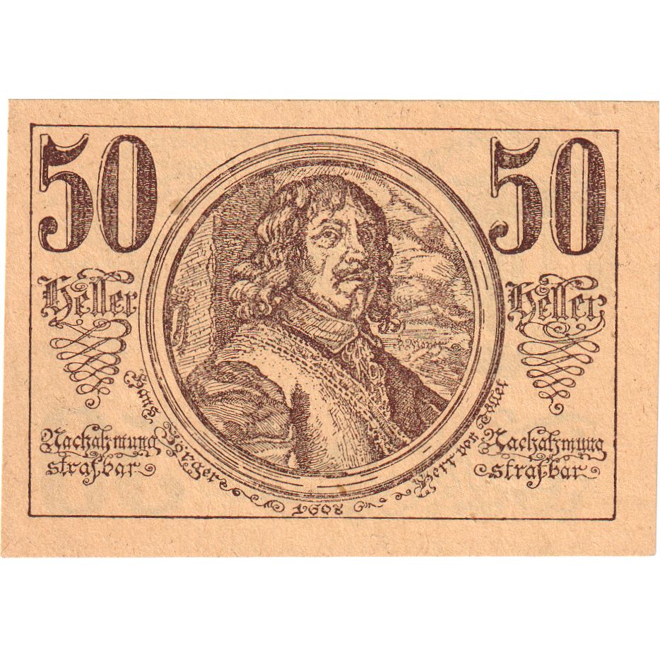 Austria, 50 Heller, UNC(65-70)