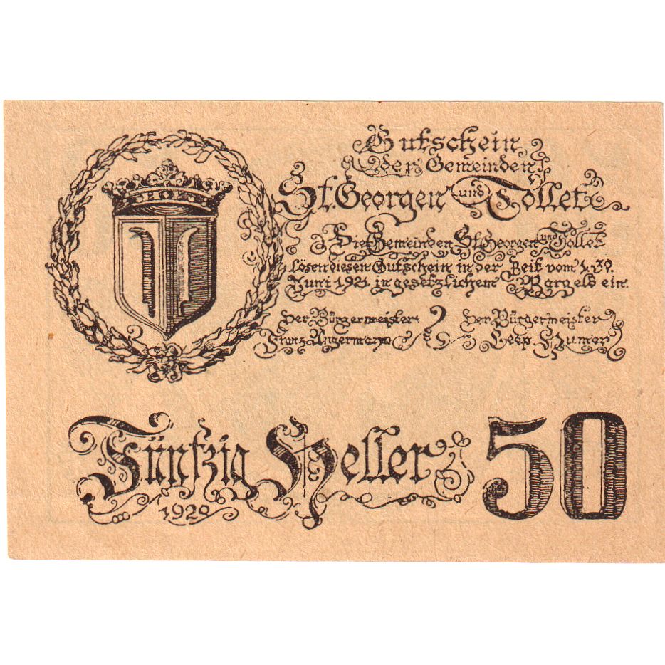 Austria, 50 Heller, UNC(65-70)