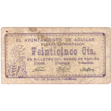 Hiszpania, 25 Centimes, 1937-10-01, Monnaie de nécessité, VF(20-25)