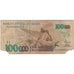 Brasil, 100,000 Cruzeiros, VG(8-10)