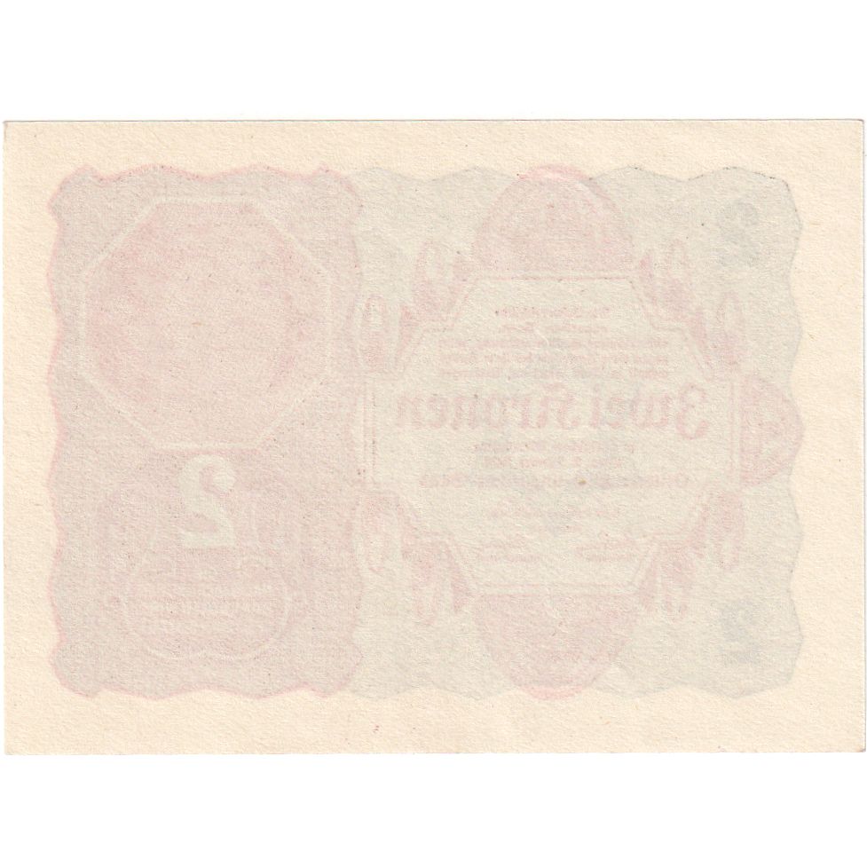 Austria, 2 Kronen, 1922-01-02, FDS