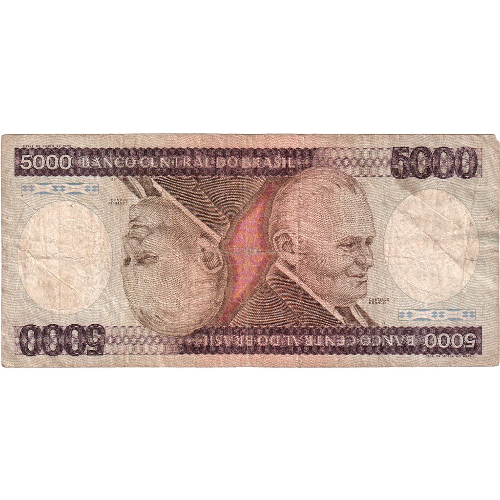 Brasilien, 5000 Cruzeiros, S