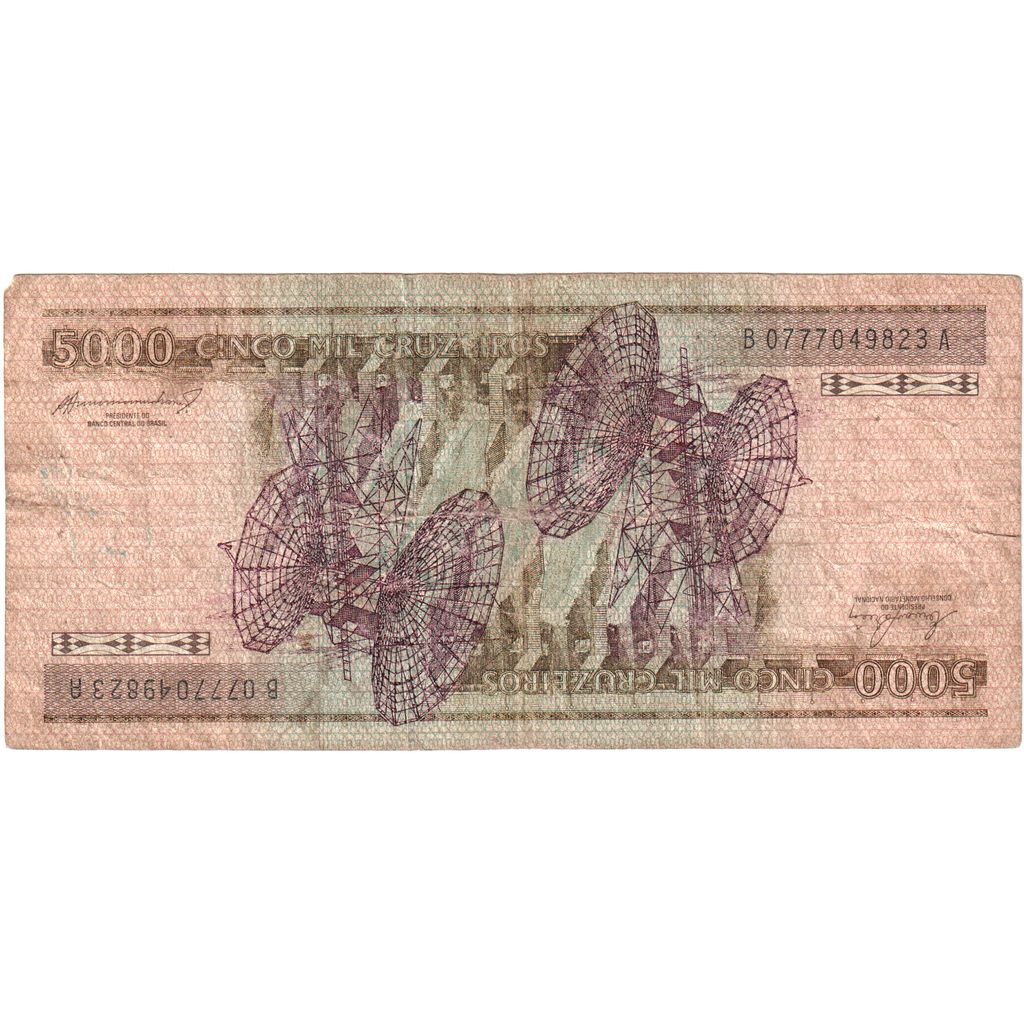 Brasilien, 5000 Cruzeiros, S