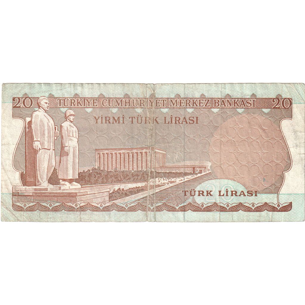 Turkije, 20 Lira, TTB