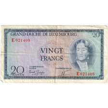 Luxembourg, 20 Francs, VF(30-35)