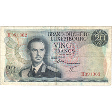 Luxembourg, 20 Francs, 1966-03-07, VF(30-35)