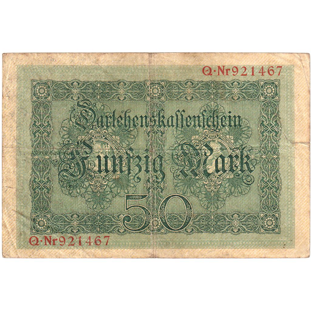 Germania, 50 Mark, 1914-08-05, MB