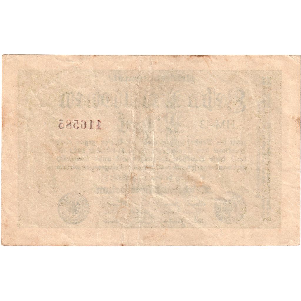 Alemania, 10 Millionen Mark, 1923-08-22, MBC