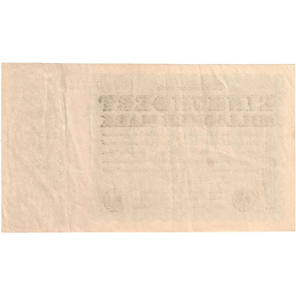 Niemcy, 100 Millionen Mark, 1923-08-22, AU(55-58)